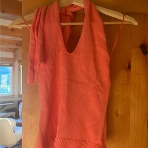 525 America Coral Halter Top